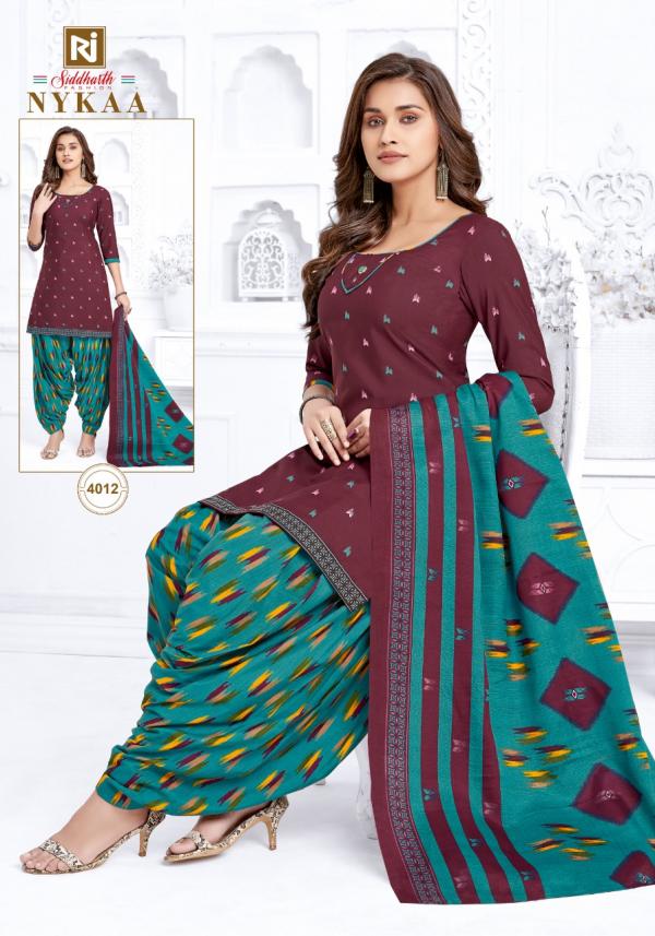 siddharth-nykaa-vol-4 Cotton Designer Exclusive Patiyala Dress Material